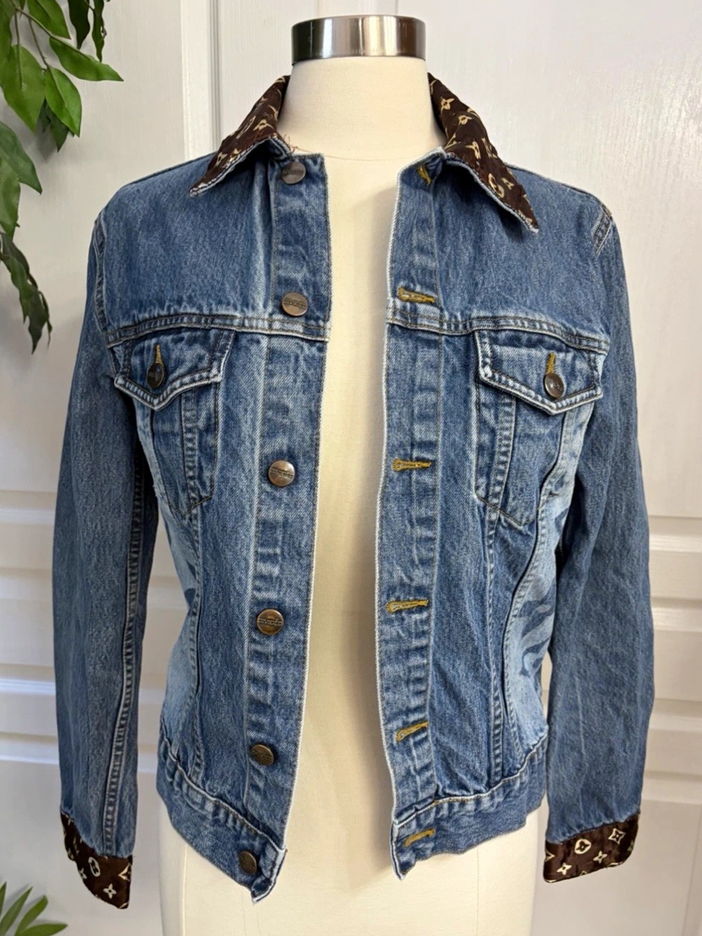 Monte Carlo Polo & Jockey Club Blue Jean Jacket w/ Custom Accents